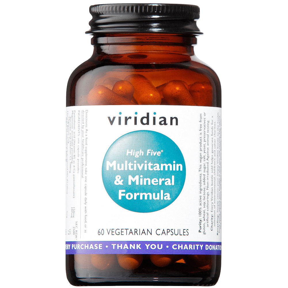 Viridian HIGH FIVE Multivitamin & Mineral Formula