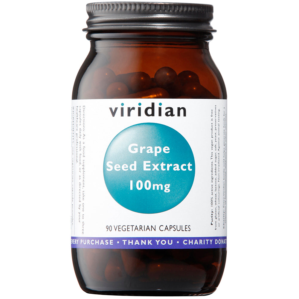 Viridian Grape Seed Extract 100mg