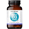 Viridian Vitamin D3 400iu 30's - Approved Vitamins