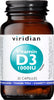 Viridian Vitamin D3 1000iu 30's - Approved Vitamins