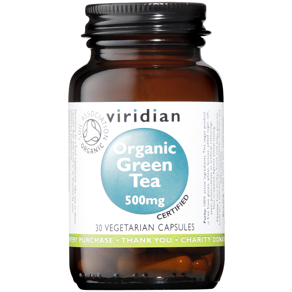 Viridian Organic Green Tea 500mg