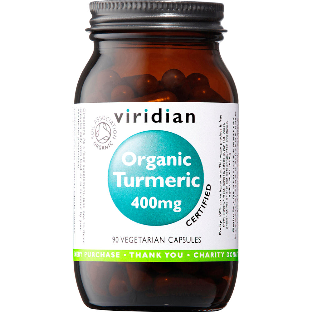 Viridian Organic Turmeric 400mg