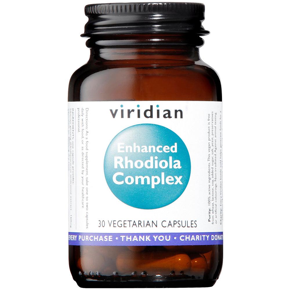 Viridian Enhanced Rhodiola Complex 30's - Approved Vitamins