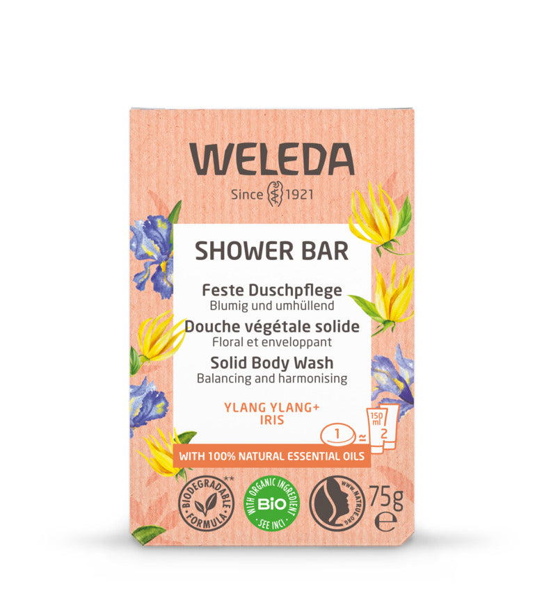 Weleda Shower Bar Ylang Ylang + Iris 75g