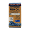 Wiley's Finest Wild Alaskan Fish Oil Omega-3 + K2 + D3 500mg 60's