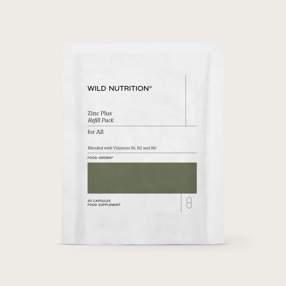 Wild Nutrition Zinc Plus Refill Pack for All 30's